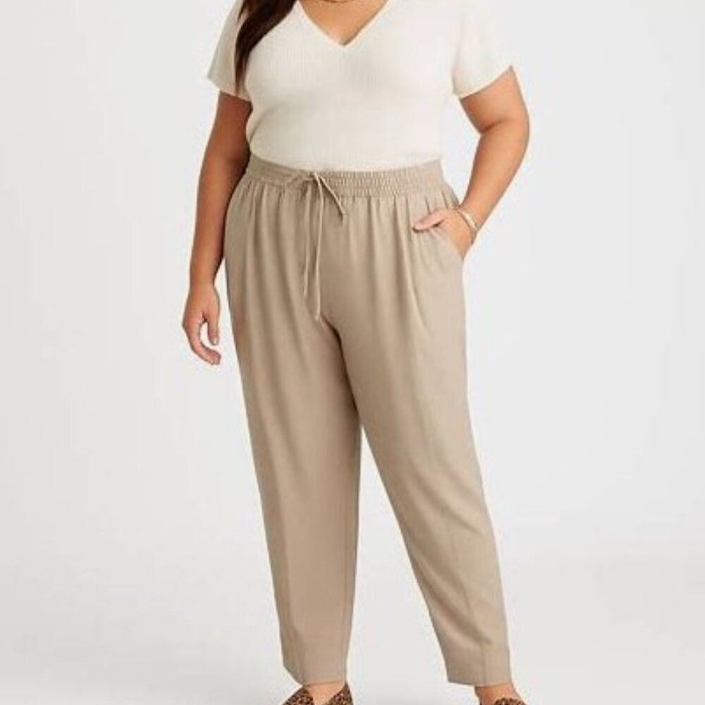 Joie Women's Gray Pull On Drawstring Pants Straight Leg in Size XS